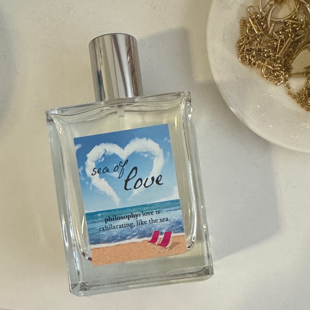 Philosophy Sea of Love Fragrance with Blue and White Design